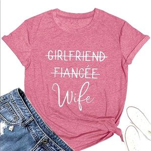 Just Married T-shirt, NWOT